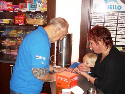 Gerrit Menkhorst al 37 jaar actief als horeca vrijwiliger.