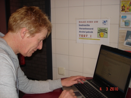 invullen van de IVA test 