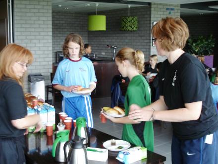 KNVB trainingsdag selectie meisjes 13 jaar okt 2012