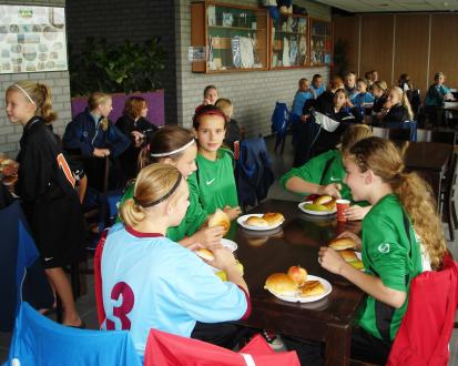 KNVB trainingsdag selectie meisjes 13 jaar okt 2012