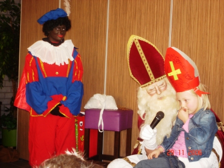 Sint Nicolaas op bezoek bij sv Twello in 2006