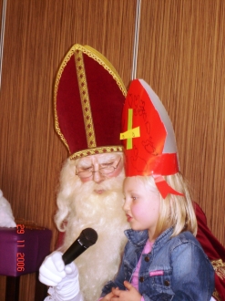Sint Nicolaas op bezoek bij sv Twello in 2006