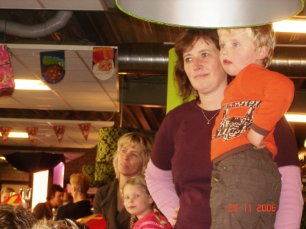 Sint Nicolaas op bezoek bij sv Twello in 2006