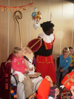 Sint Nicolaas op bezoek bij sv Twello in 2006