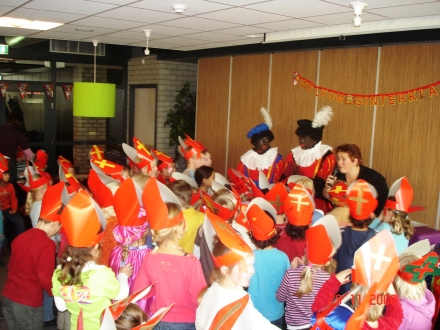 Sint Nicolaas op bezoek bij sv Twello in 2006