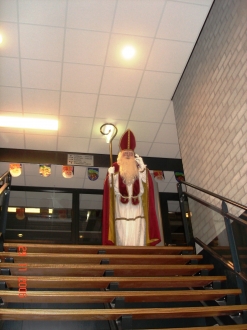 Sint Nicolaas op bezoek bij sv Twello in 2006