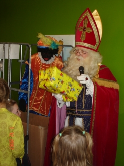 Sint Nicolaas op bezoek bij sv Twello in 2007