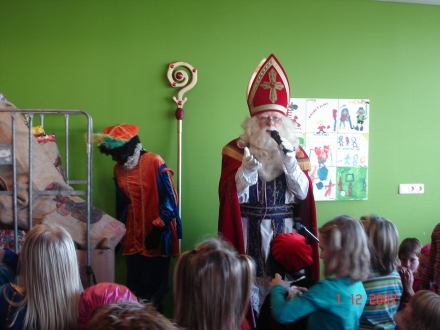 Sint Nicolaas op bezoek bij sv Twello in 2007