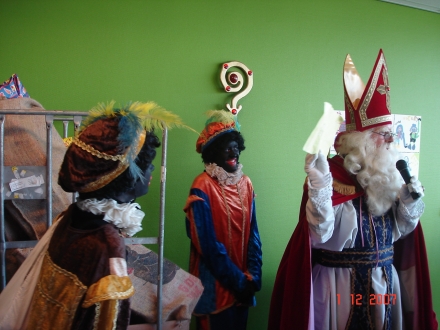Sint Nicolaas op bezoek bij sv Twello in 2007