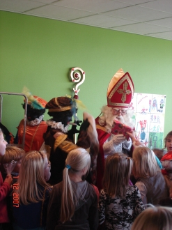 Sint Nicolaas op bezoek bij sv Twello in 2007