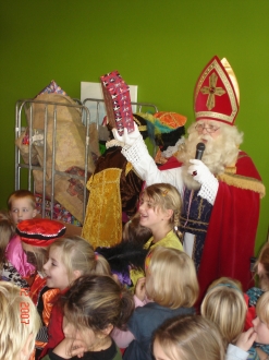 Sint Nicolaas op bezoek bij sv Twello in 2007
