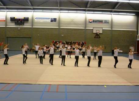 Jazz Kerstdemonstratie was een groot succes.