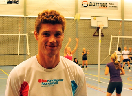Volleybalclinic met Bas van de Goor oktober 2013