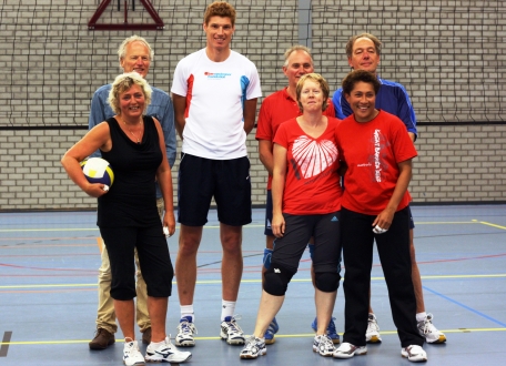 Volleybalclinic met Bas van de Goor oktober 2013