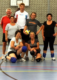 Volleybalclinic met Bas van de Goor oktober 2013