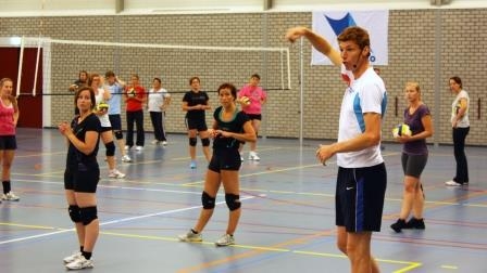 Bas van de Goor gaf op 10 Sept. een clinic bij SV Twello