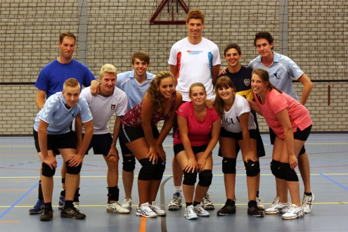 Bas van de Goor gaf op 10 Sept. een clinic bij SV Twello.