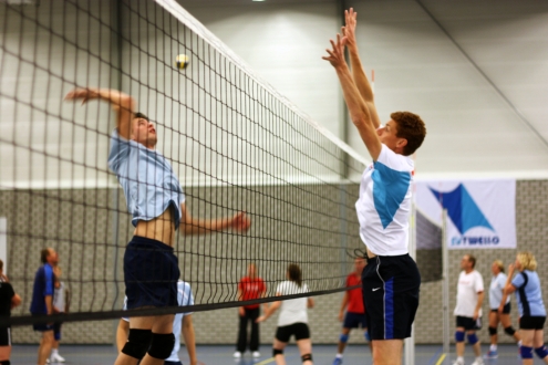 Bas van de Goor gaf 10 Sept. een clinic bij SV Twello.