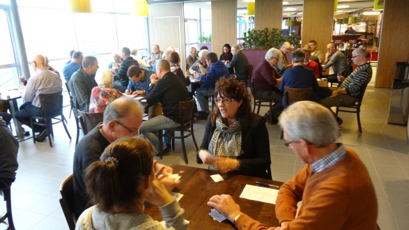 Het koppelklaverjassen is op 16 januari.2016 --- En de klaverjasmarathon op 6 februari 2016