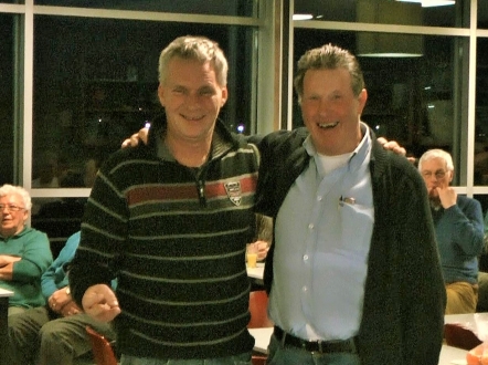 De kampioenen van het koppelklaverjassen 2015