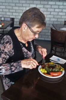 Stampot buffet bij de Klaverjas marathon Nan