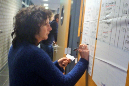 Volleybal Interne Wedstrijden Svtwello  januari 2015