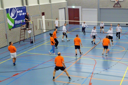 Volleybal Interne Wedstrijden Svtwello  januari 2015