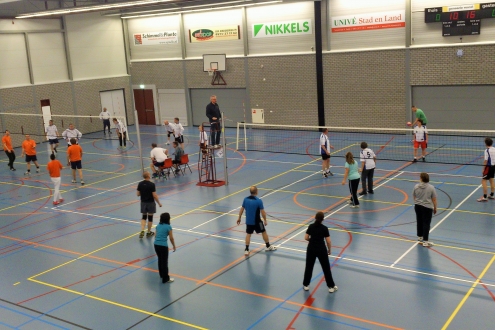 Volleybal Interne Wedstrijden Svtwello  januari 2015