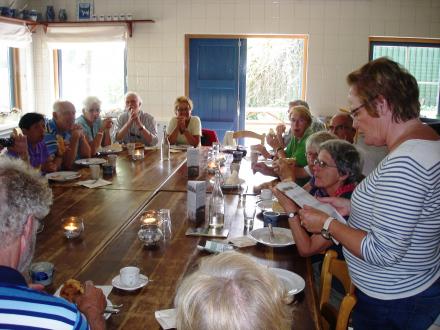 Lunch na  Boerengolf 2011