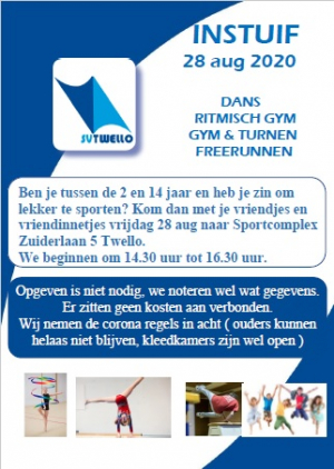Sluit je zomervakantie sportief af! Sluit je zomervakantie sportief af!