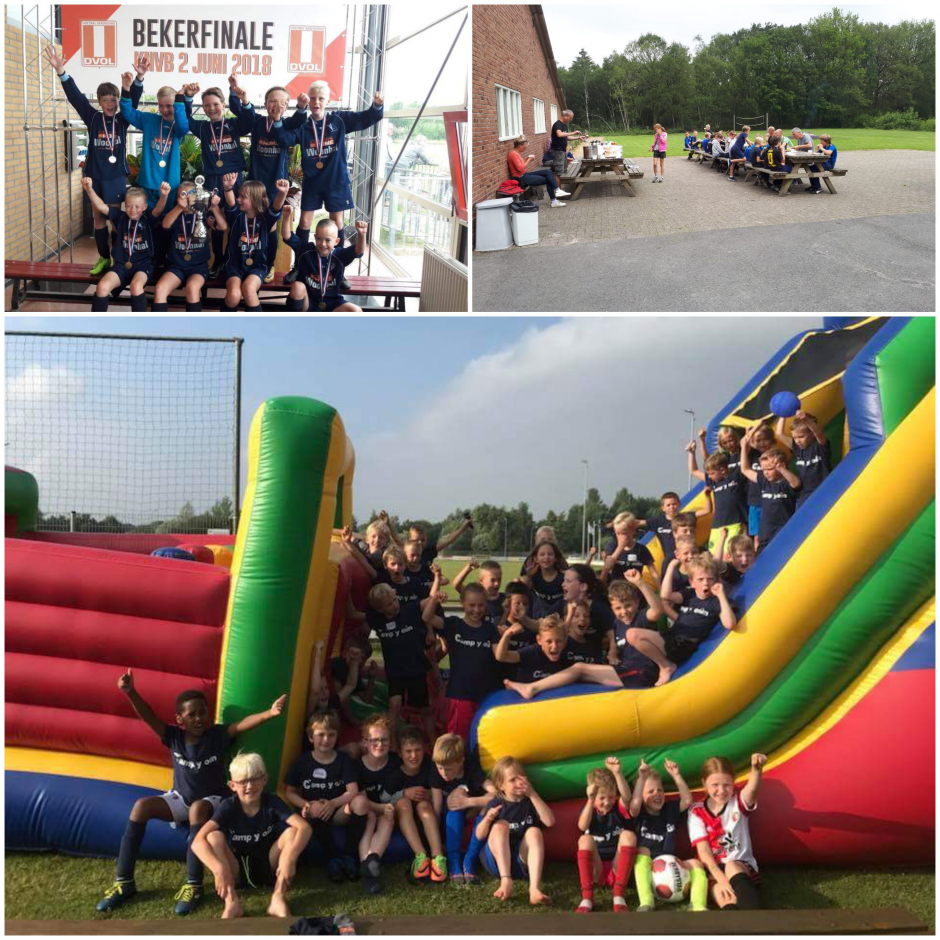 Afgelopen weekend zijn er vanuit en bij SV Twello voor de pupillen en de mini's de jaarlijkse voetbalkampen georganiseerd. De jongste jeugd bleef een nacht over bij onze eigen club, waarbij het gehele complex tot hun beschikking stond, wat een luxe!