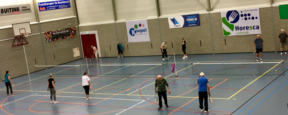 Dynamic Tennis is een racketsport die het midden houdt tussen lawntennis, tafeltennis en badminton. Het wordt gespeeld op een badmintonveld met een speciale lichte bal en een lichte racket. Overbelasting van de spieren vindt dan ook bijna niet plaats.