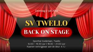 SV Twello Back On Stage